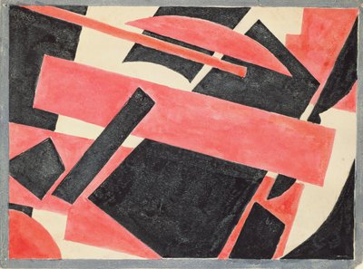 Ohne Titel (Komposition) von Lyubov Sergeevna Popova